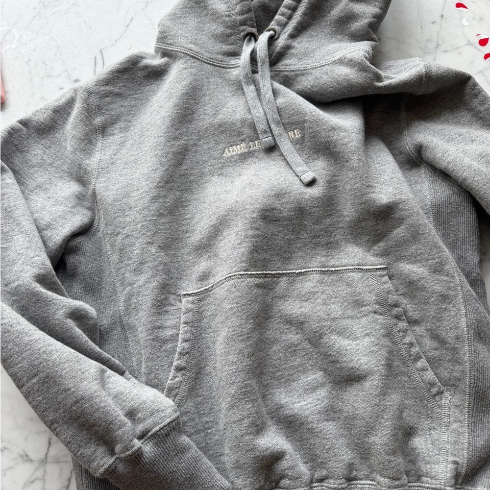 Aime Leon Dore Heather Gray Hoodie